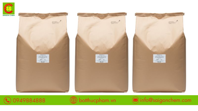 Glycine ở dạng tinh thể, nguyên liệu quan trọng trong bánh kẹo, đồ uống