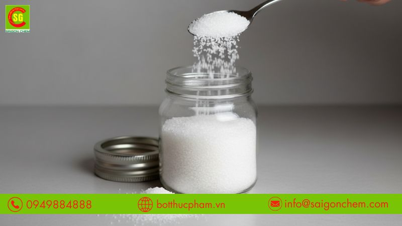 Nguyên liệu và độ tinh khiết ảnh hưởng lớn đến Giá Glycine