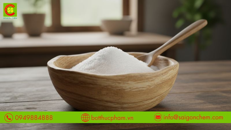 Phụ gia bảo quản Sodium nitrite E250 dạng bột trắng