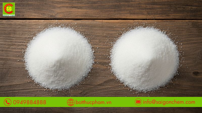 Ph&acirc;n biệt dạng axit dạng muối v&agrave; ưu ti&ecirc;n ti&ecirc;u chuẩn Food Grade