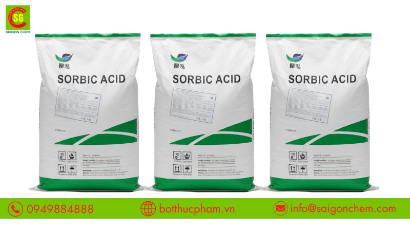 V&agrave;i n&eacute;t ch&uacute; &yacute; về acid sorbic e200