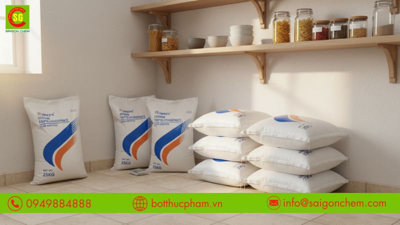 Bảo quản STPP đúng cách giúp giữ chất lượng ổn định