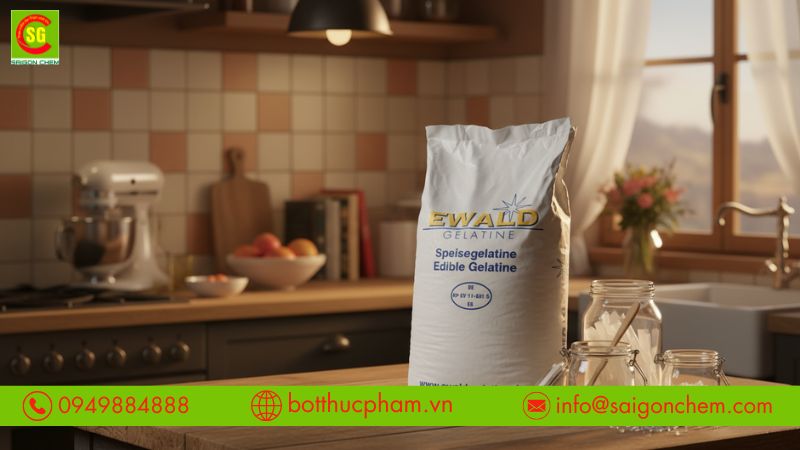 Gelatin có ứng dụng rộng rãi và mang lại lợi ích dinh dưỡng.