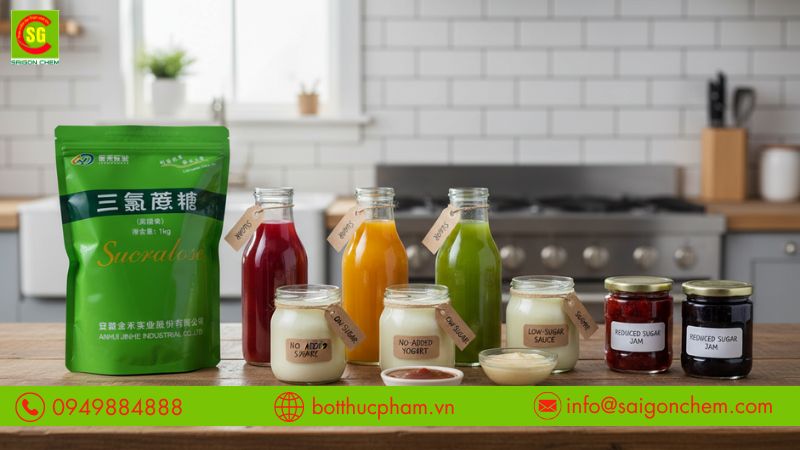 Tận hưởng vị ngọt trọn vẹn m&agrave; kh&ocirc;ng c&ograve;n lo lắng về calo