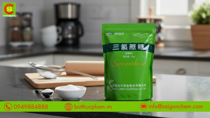 SUCRALOSE CÓ TỐT KHÔNG VÀ SỰ THẬT BẠN CẦN BIẾT NGAY HÔM NAY