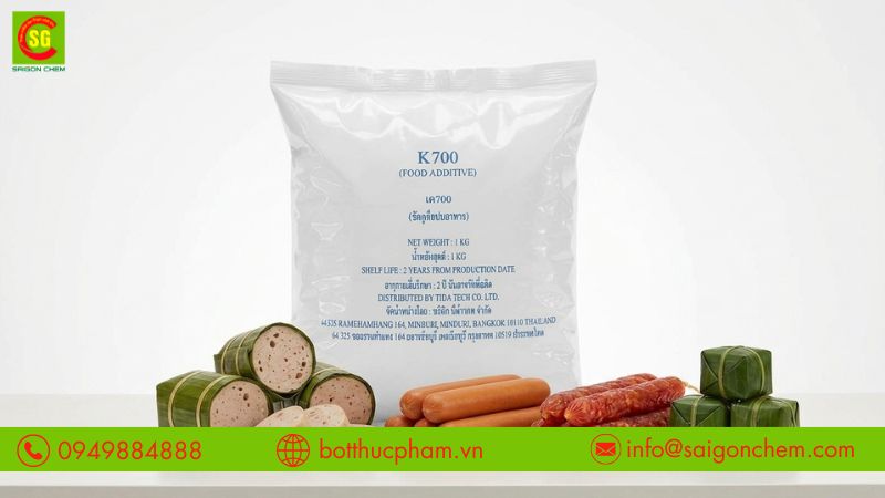 Phosphate mix d&ugrave;ng cho gi&ograve; chả v&agrave; x&uacute;c x&iacute;ch chế biến 