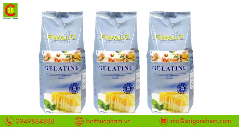 Lựa chọn địa chỉ mua gelatin làm bánh ở đâu?