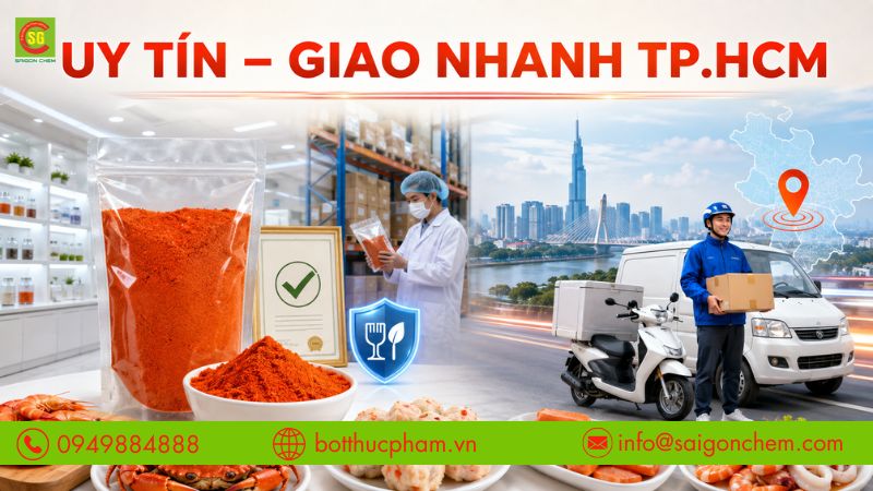 Địa chỉ cung cấp m&agrave;u gạch t&ocirc;m uy t&iacute;n, giao h&agrave;ng nhanh tại TP.HCM. 