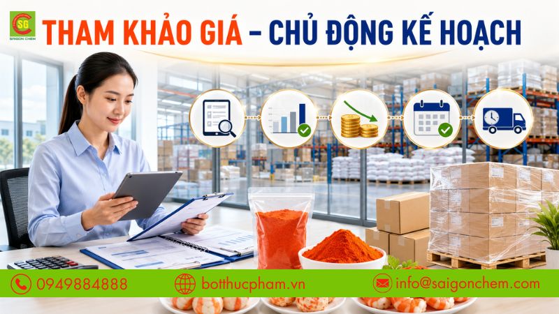 Tham khảo gi&aacute; trước gi&uacute;p tối ưu chi ph&iacute; v&agrave; chủ động kế hoạch mua h&agrave;ng. 