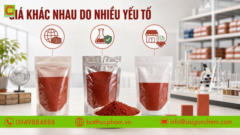 Gi&aacute; b&aacute;n kh&aacute;c nhau do nguồn gốc, chất lượng v&agrave; ch&iacute;nh s&aacute;ch của nh&agrave; cung cấp. 