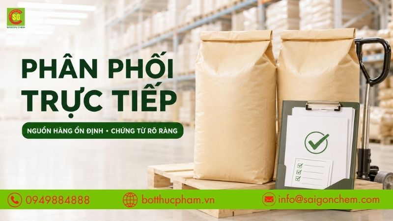 Chọn đơn vị ph&acirc;n phối trực tiếp gi&uacute;p đảm bảo nguồn h&agrave;ng v&agrave; chứng từ r&otilde; r&agrave;ng.
