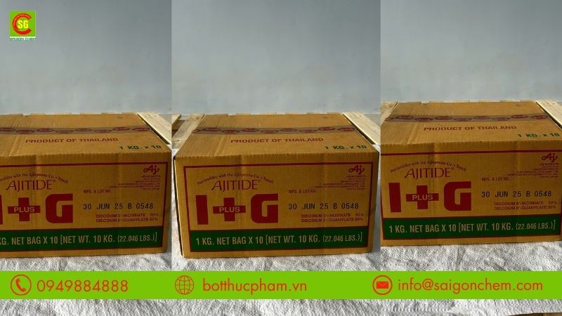 Ti&ecirc;u ch&iacute; chọn mua I+G Ajitide an to&agrave;n, ch&iacute;nh h&atilde;ng