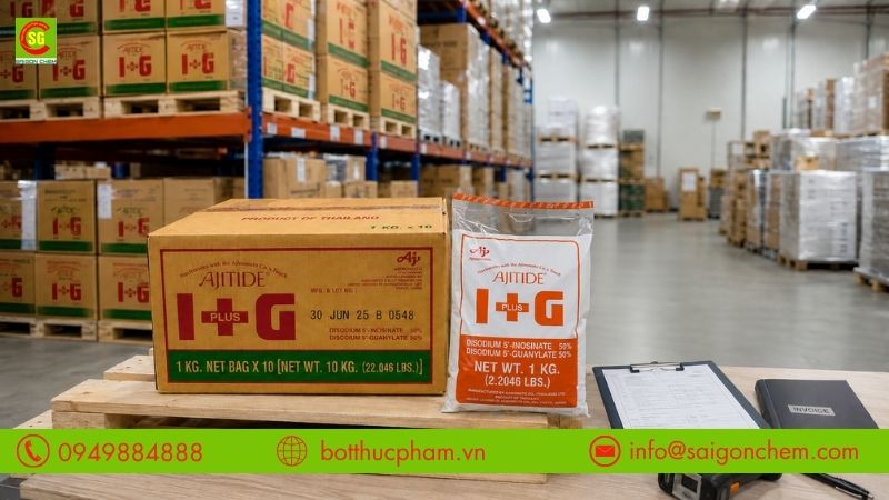 Ti&ecirc;u ch&iacute; lựa chọn nh&agrave; cung cấp I+G Ajitide uy t&iacute;n