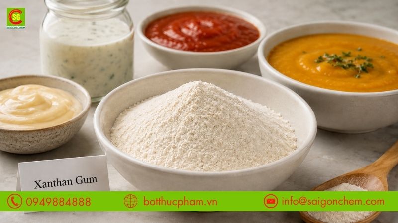 Xanthan Gum l&agrave; g&igrave;?
