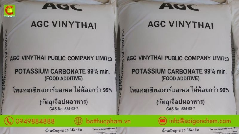 Bột Thực Phẩm chuy&ecirc;n cung cấp Kali Carbonate food grade cho b&aacute;nh trung thu