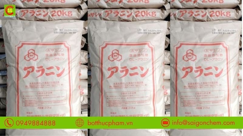 N&ecirc;n mua DL-Alanine ch&iacute;nh h&atilde;ng để đảm bảo chất lượng