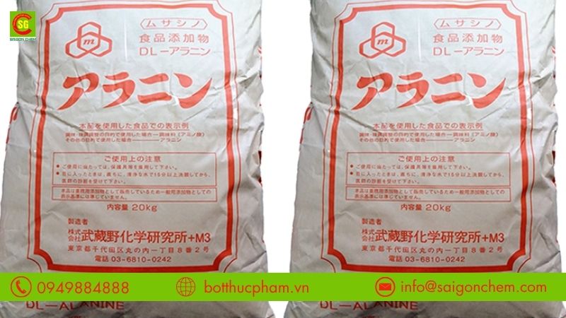 Bột Thực Phẩm - Đơn vị chuy&ecirc;n b&aacute;n DL-Alanine ch&iacute;nh h&atilde;ng