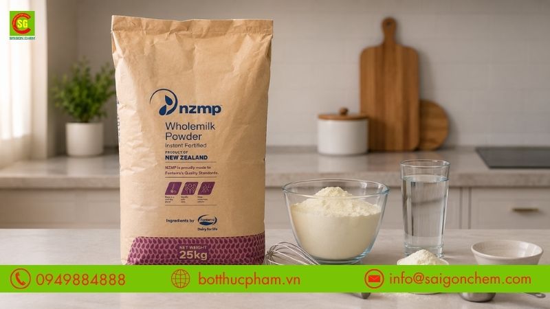 Những sai lầm thường gặp khi d&ugrave;ng bột sữa b&eacute;o nguy&ecirc;n kem