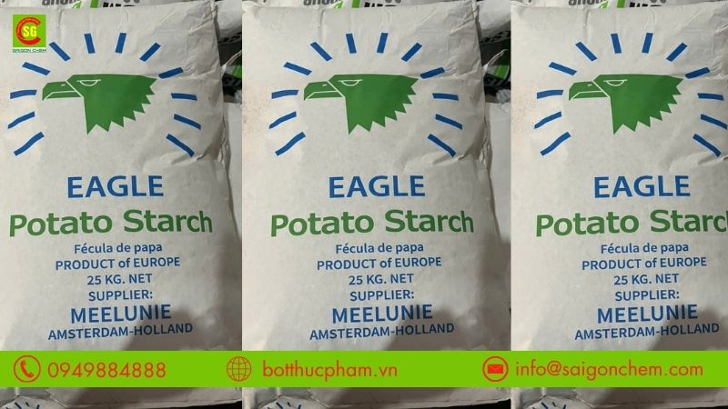 Địa chỉ mua tinh bột khoai t&acirc;y l&agrave;m b&aacute;nh chất lượng tại TPHCM