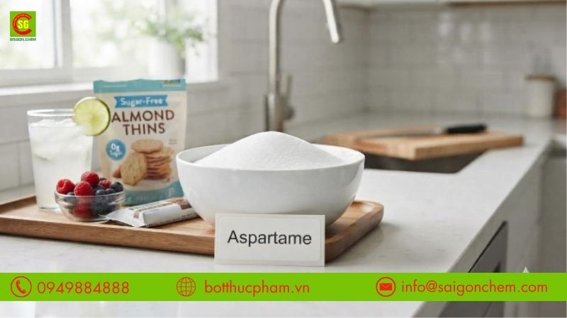 Đường Aspartame c&oacute; hại kh&ocirc;ng?