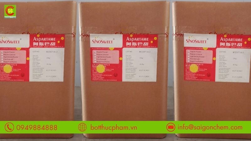 N&ecirc;n d&ugrave;ng đường Aspartame trong thực phẩm kh&ocirc;ng?