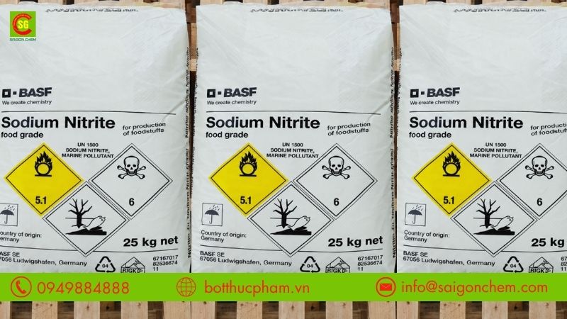 C&ocirc;ng dụng của Sodium Nitrite trong ng&agrave;nh c&ocirc;ng nghiệp thực phẩm