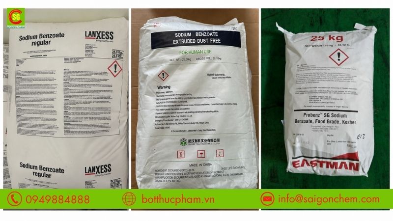 Ba lựa chọn Sodium Benzoate từ H&agrave; Lan, Trung Quốc v&agrave; Mỹ